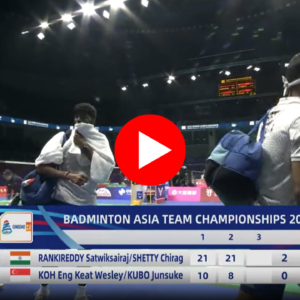 Final – TSINGTAO Badminton Asia Team Championships 2026 (Match is Over)