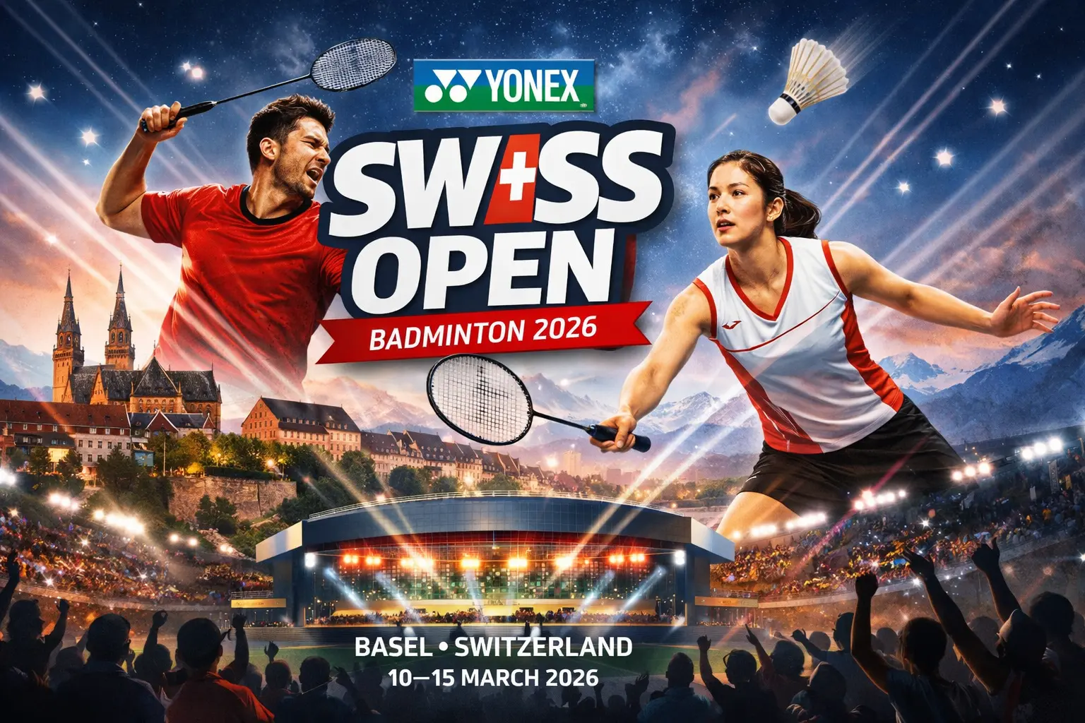 Swiss Open Badminton BWF Live 2026 (Match is Over)